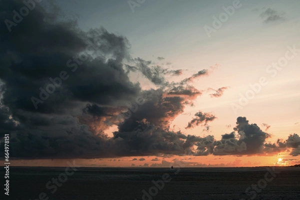 Obraz Wolkenberge auf Amrum
