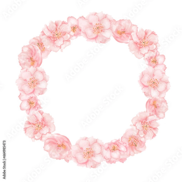 Obraz 八重桜フレーム