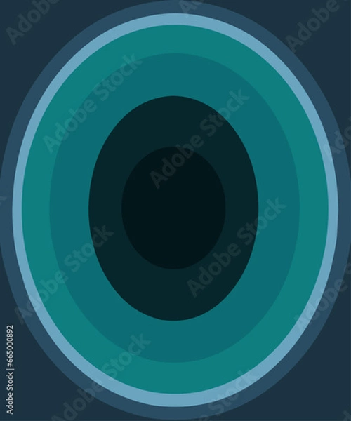 Obraz vector background with various shapes and colors