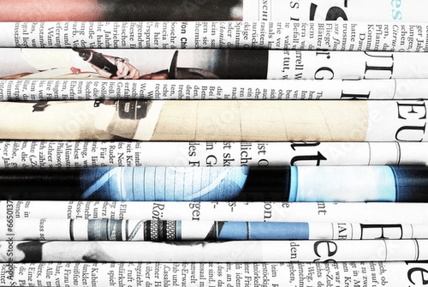 Obraz Gazety składane