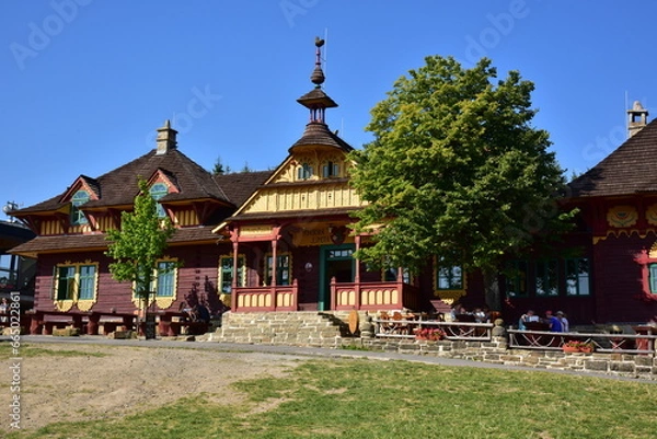 Obraz Chata Libušín a Chata Maměnka na Pustevnách