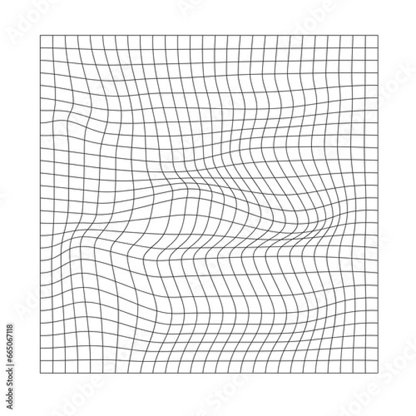 Fototapeta Grid Line Pattern