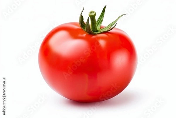 Obraz Tomato isolated on white background.