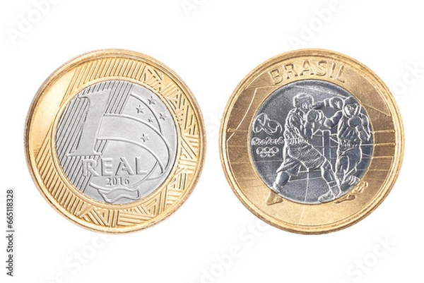 Obraz one real coin