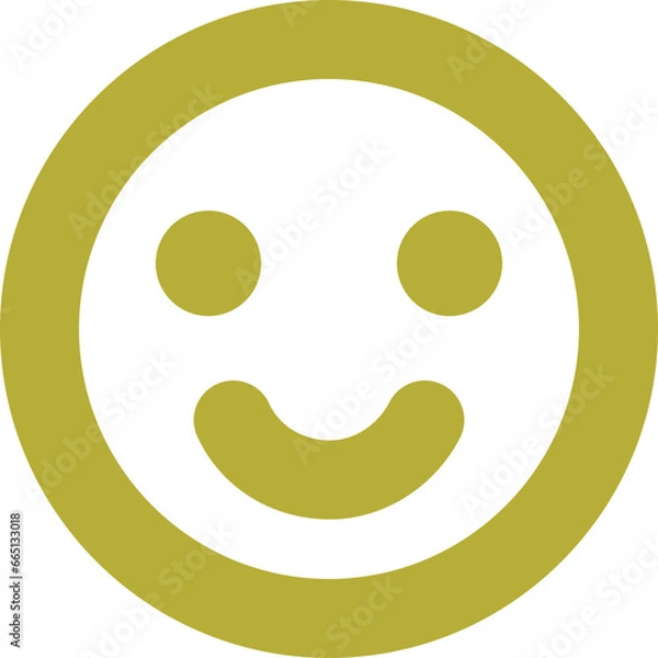 Fototapeta smile icon
