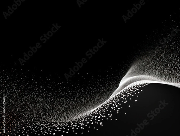 Fototapeta Abstract particle effect background