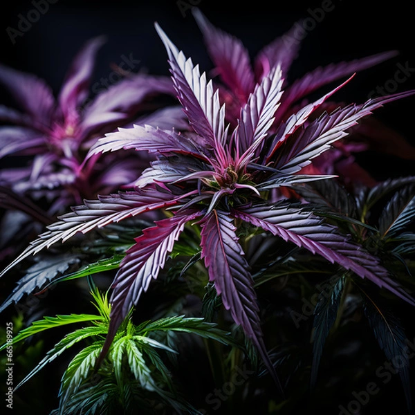 Obraz flower weed marihuana