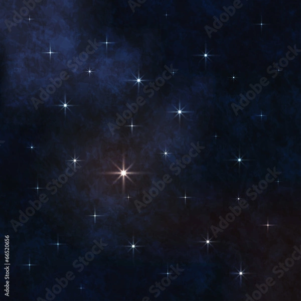 Obraz Tło gwiazd kosmicznych