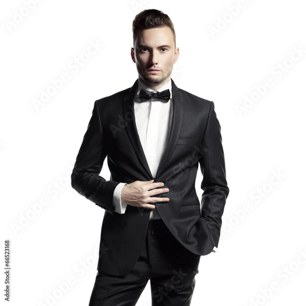 Fototapeta Handsome stylish man