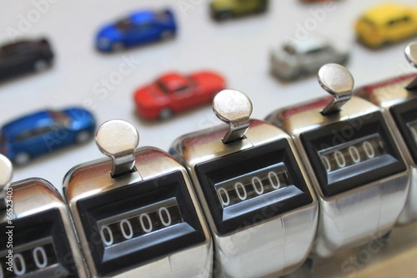 Fototapeta 交通量調査