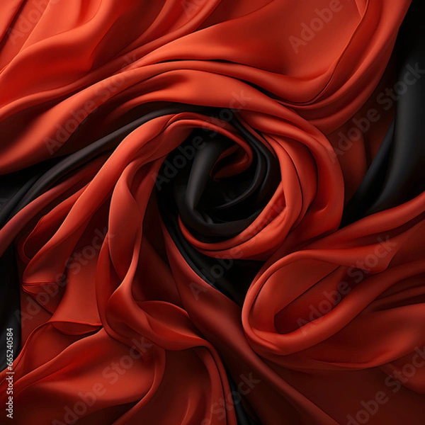 Obraz red silk background