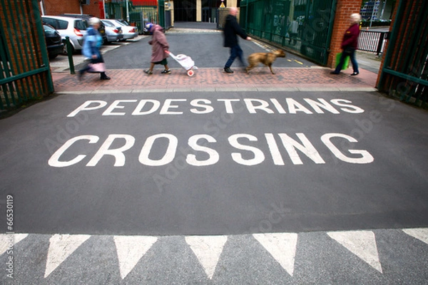 Obraz pedestrians crossing