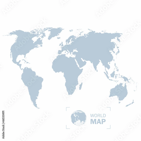 Obraz World map