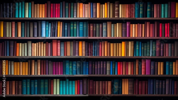 Fototapeta Books in teacher's day concept.