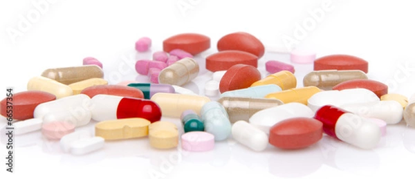 Obraz Pills, tablets and capsules