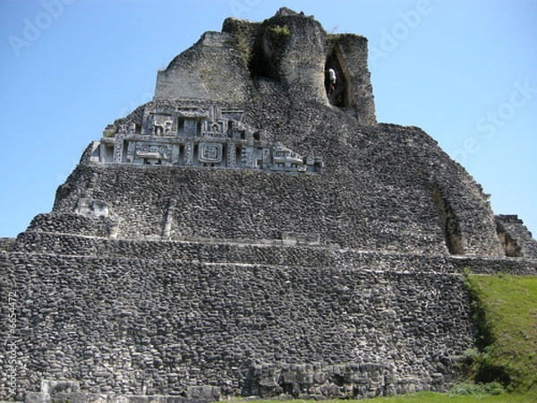 Fototapeta Xunantunich Mayan ruin in Belize
