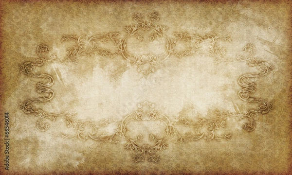 Obraz vintage victorian old paper