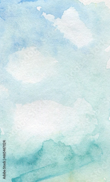 Obraz Abstract Watercolor Sky