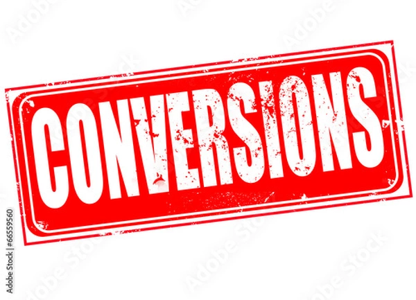 Obraz conversions stamp