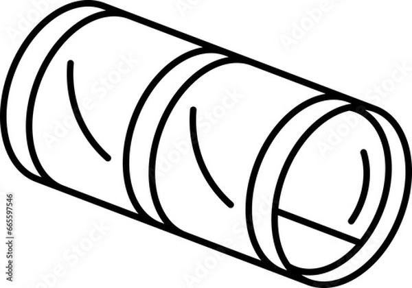 Fototapeta tunnel  icon