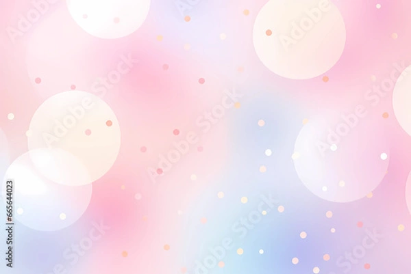 Obraz Pastel bokeh background