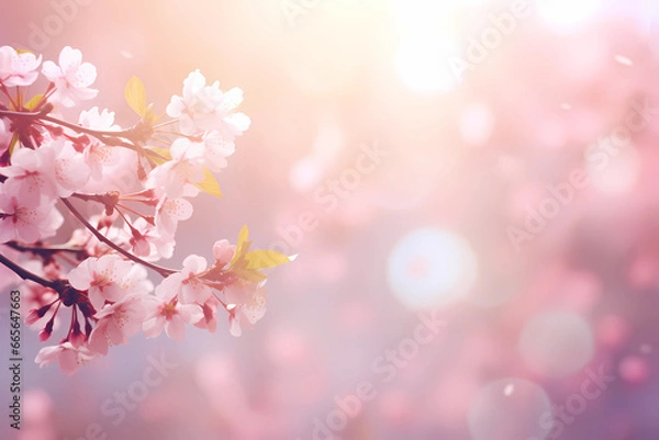 Obraz Spring breeze bokeh 