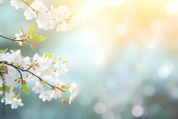 Obraz Spring breeze bokeh 