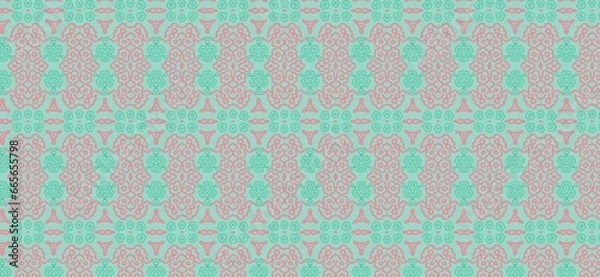 Fototapeta Abstract background design texture flora art and craft