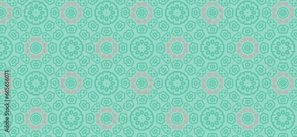 Fototapeta Abstract background design texture flora art and craft