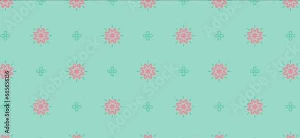 Fototapeta Abstract background design texture flora art and craft