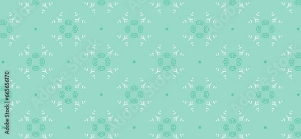 Fototapeta Abstract background design texture flora art and craft