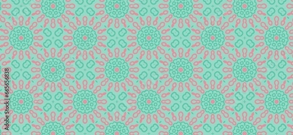 Fototapeta Abstract background design texture flora art and craft