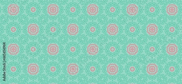 Fototapeta Abstract background design texture flora art and craft