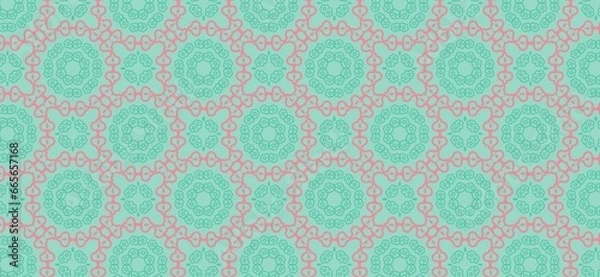 Fototapeta Abstract background design texture flora art and craft