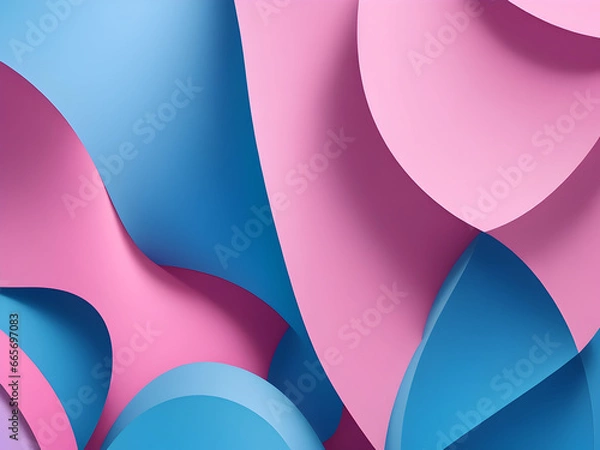 Fototapeta Abstract Colourful gradient background for design Generative Ai