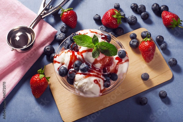 Obraz ice cream sundae