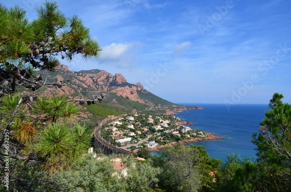 Fototapeta Massif de l'Esterel