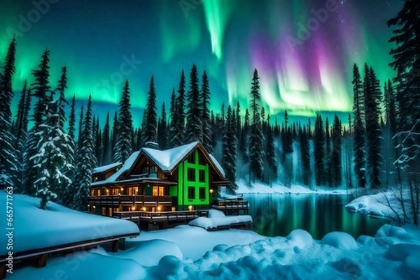 Obraz house in the forest