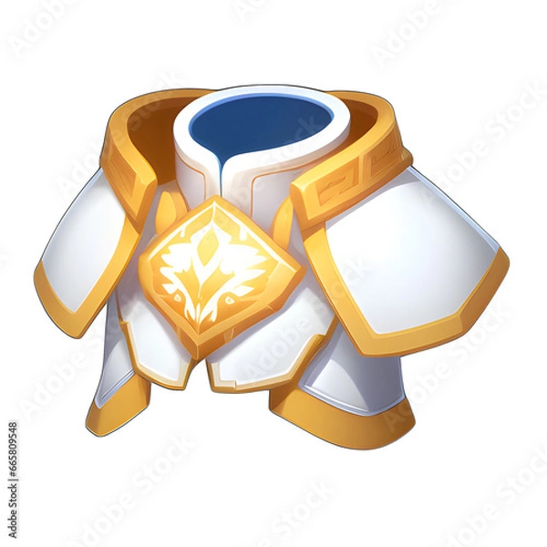Obraz Medieval leather armor game ai generated