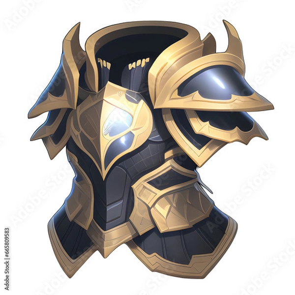 Obraz Medieval leather armor game ai generated