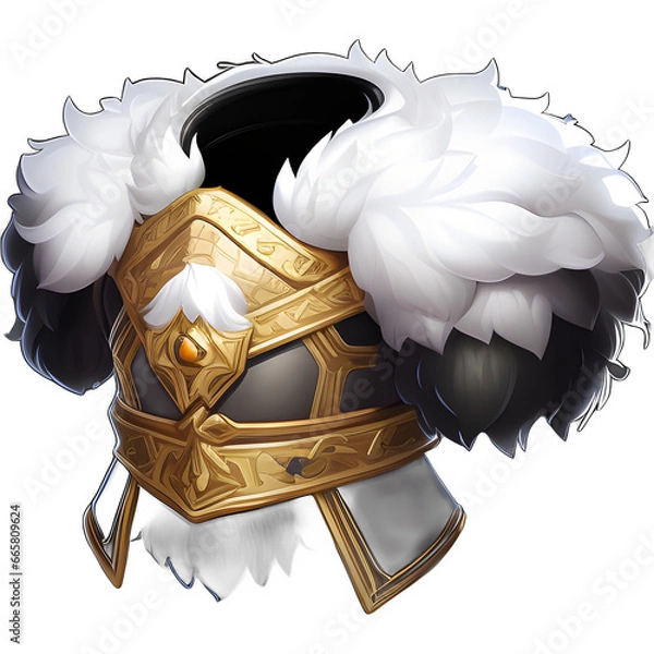 Obraz Medieval leather armor game ai generated