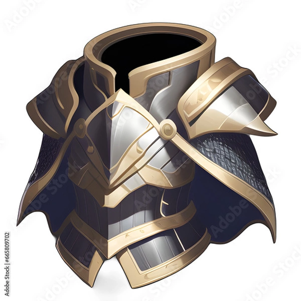Obraz Medieval leather armor game ai generated