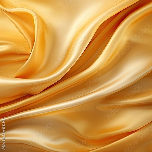 Fototapeta golden satin background - generative ai