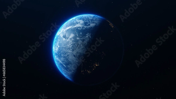 Fototapeta Planet Earth from outer space.