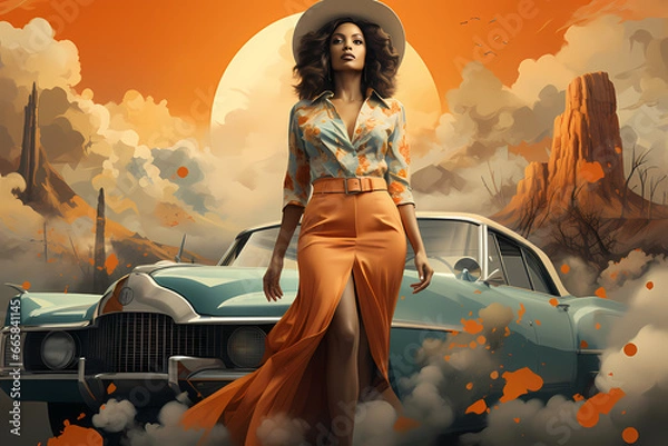 Fototapeta Afro vibes