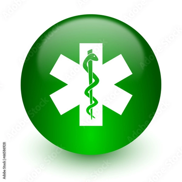 Fototapeta emergency icon