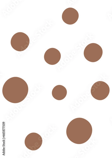 Fototapeta circle dots 11