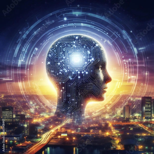 Obraz Innovative Educational Technology with AI ethic