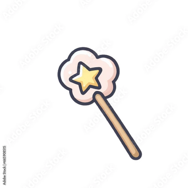 Obraz cute icons Generative AI