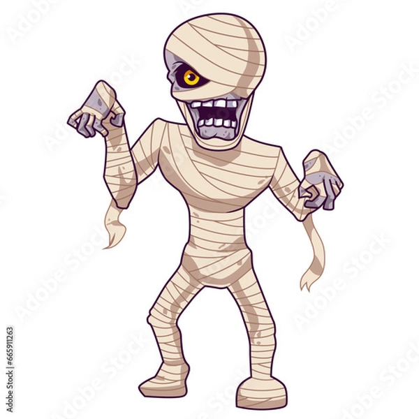 Obraz mummy cartoon character